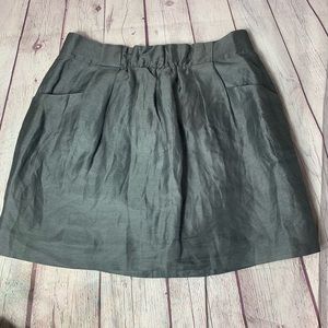 J.Crew Linen / Silk Blend Skirt Size 0
